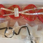 Lot bougies coeurs ou étoiles
