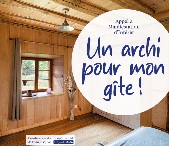 Appel à candidature "Un archi pour mon gîte"