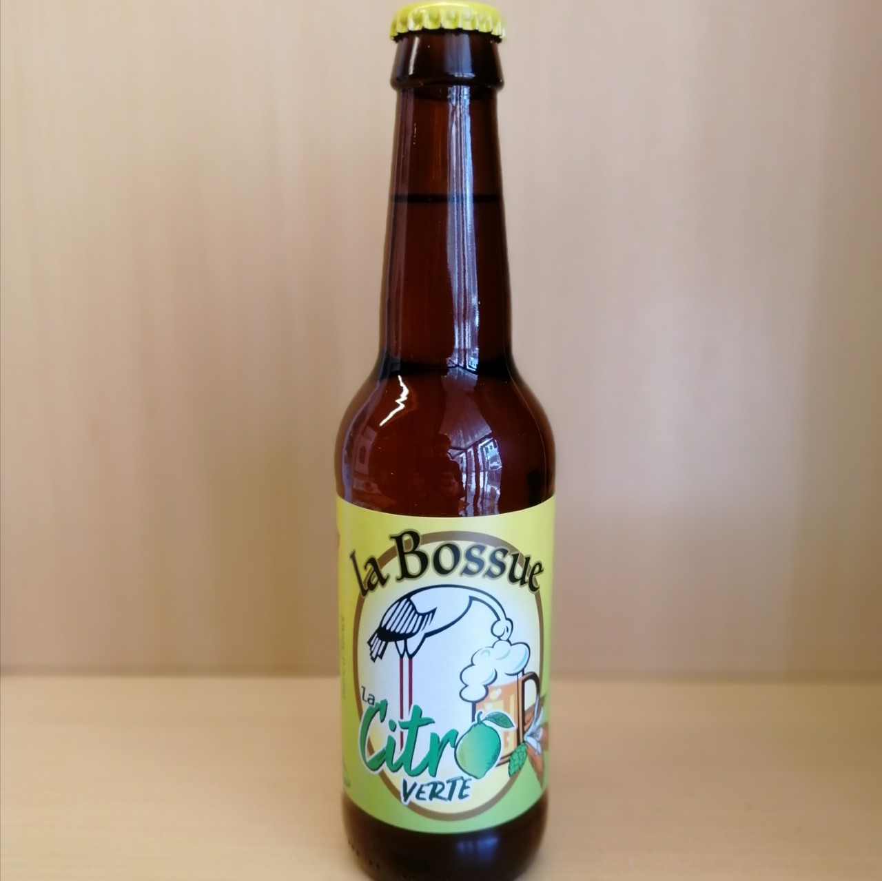 Bière blonde au citron vert 